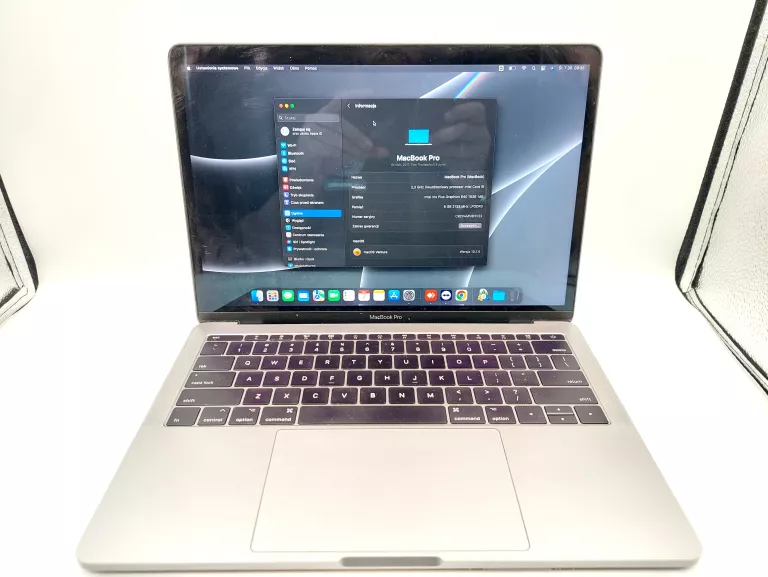LAPTOP APPLE MACBOOK PRO 2017 A1708 13.3 I5 2.3GHZ 8GB SSD128GB