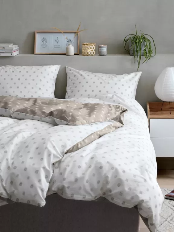KOMPLET POŚCIELI BIANA COTTON DUVET COVER SET JYSK 200X220 8961102153525