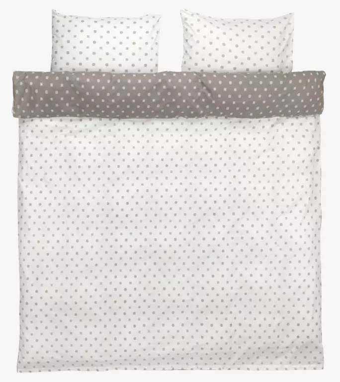 KOMPLET POŚCIELI BIANA COTTON DUVET COVER SET JYSK 200X220 8961102153525
