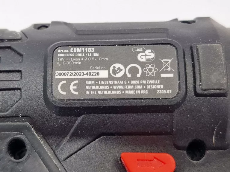 WKRETARKA FERM CDM1184 20V PUDEŁKO