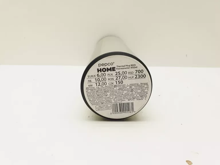 TERMOS PEPCO Z WYŚWIETLACZEM TEMPERATURY 450ML