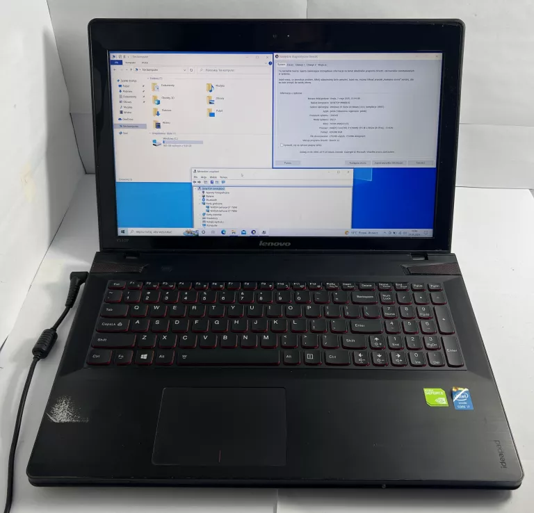 LAPTOP LENOVO IDEAPAD Y510P I7-4700MQ 8/1000GB NVIDIA GT750M SLI + ZASILAC