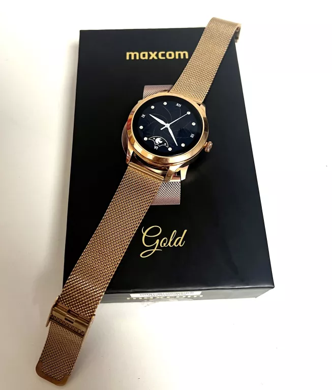 SMARTWATCH MAXCOM FW42 GOLD KOMPLET!