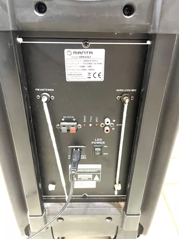 GŁOSNIK MANTA SPK5021
