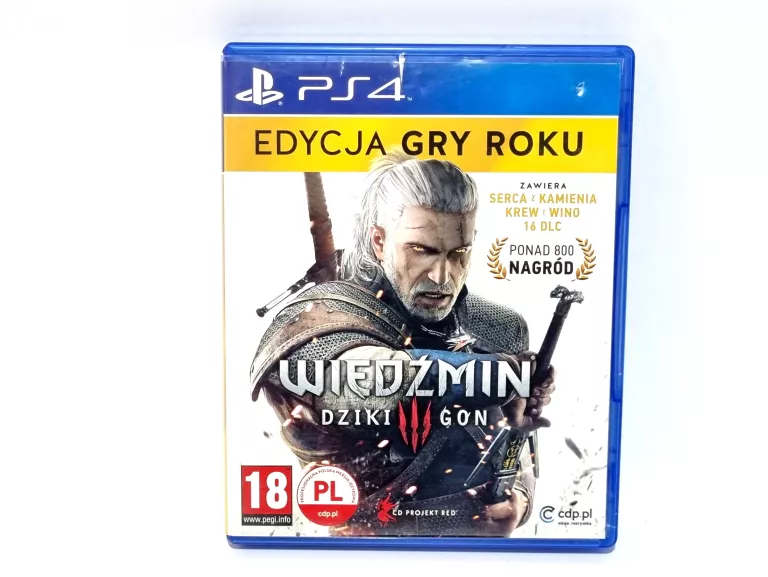 GRA NA PS4: WIEDŹMIN 3 POLSKA WERSJA