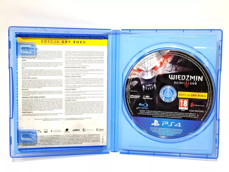 GRA NA PS4: WIEDŹMIN 3 POLSKA WERSJA