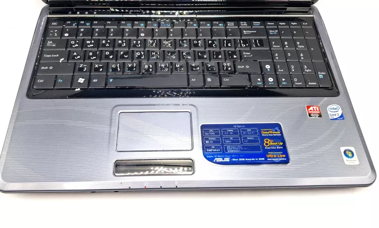 LAPTOP ASUS X61S CORE(TM) 2 DUO 4GB 60GB