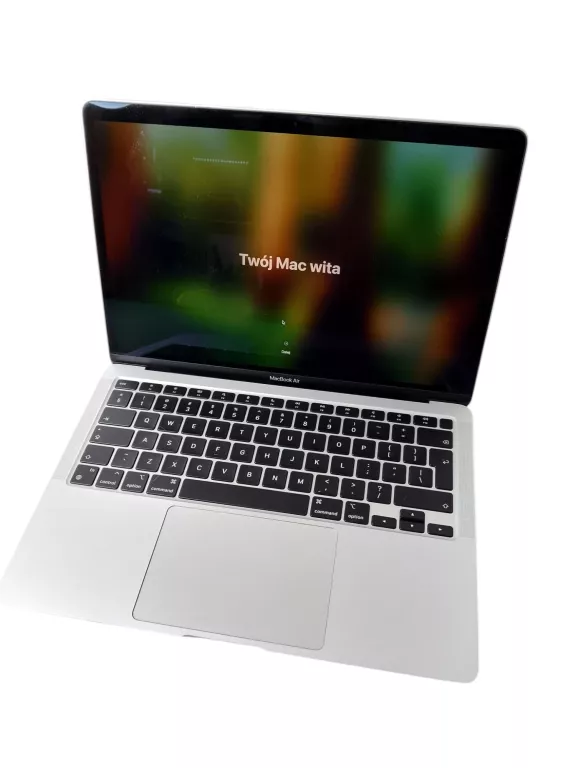 APPLE MACBOOK AIR - M1 | 13,3'' | 8GB | 256GB | MAC OS | 93 % SREBRNY