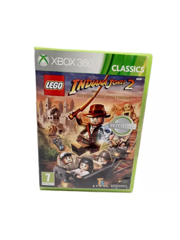 GRA NA KONSOLE XBOX 360 LEGO INDIANA JONES 2