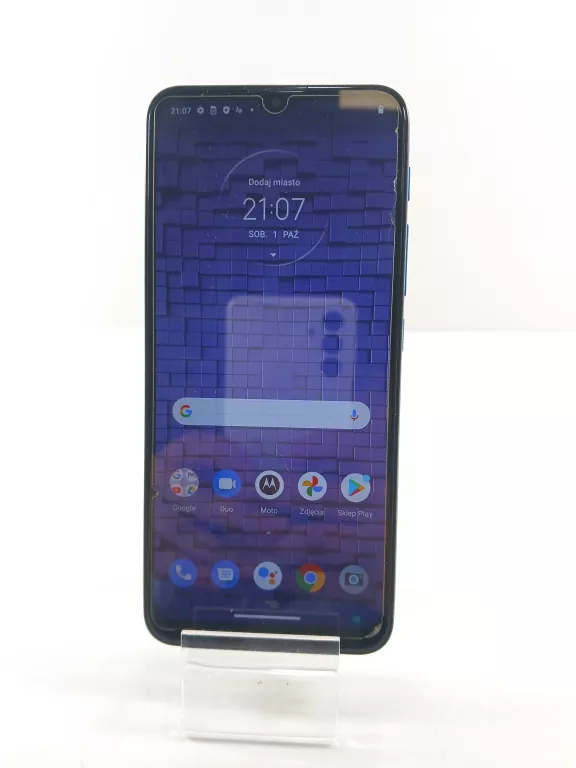 SMARTFON MOTOROLA MOTO E7 PLUS 4 GB / 64 GB 4G (LTE) NIEBIESKI GOL