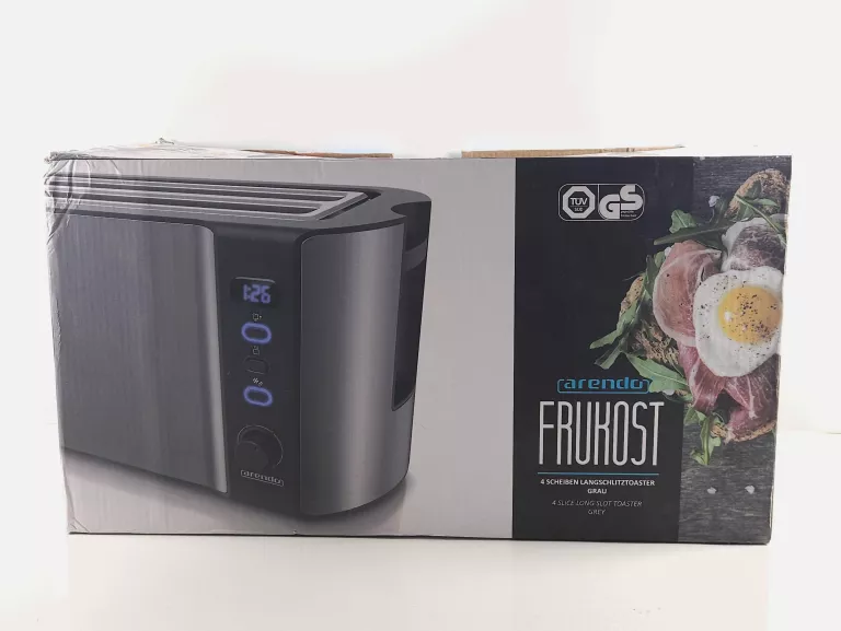 TOSTER NA 4 KROMKI ARENDO FRUKOST 1500W