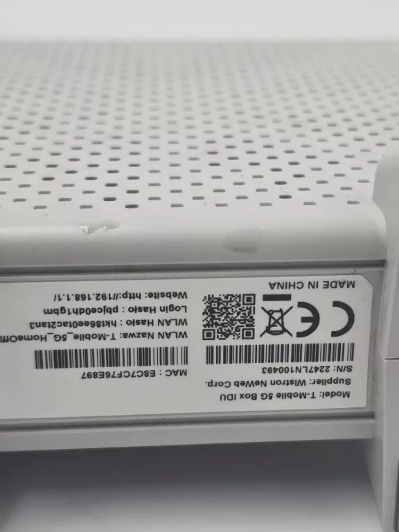 ZESTAW ROUTER T-MOBILE HOME OFFICE BOX 5G ODU IDU OKABLOWANIE