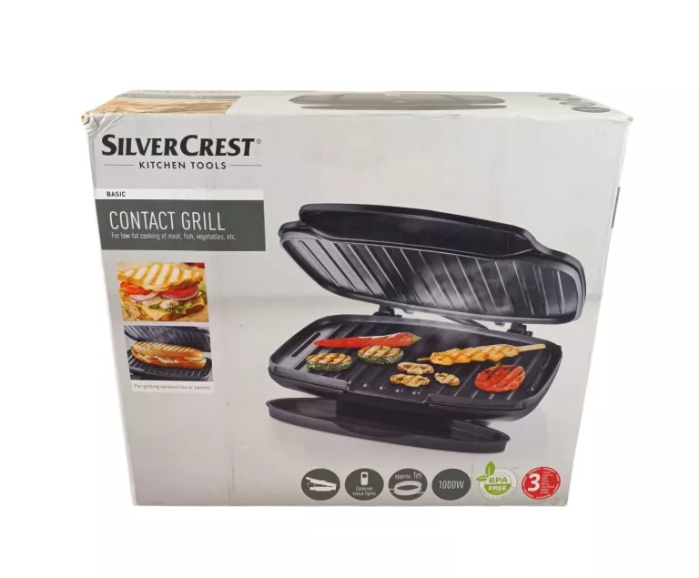 SILVERCREST GRILL KONTAKTOWY SKG 1000 C1