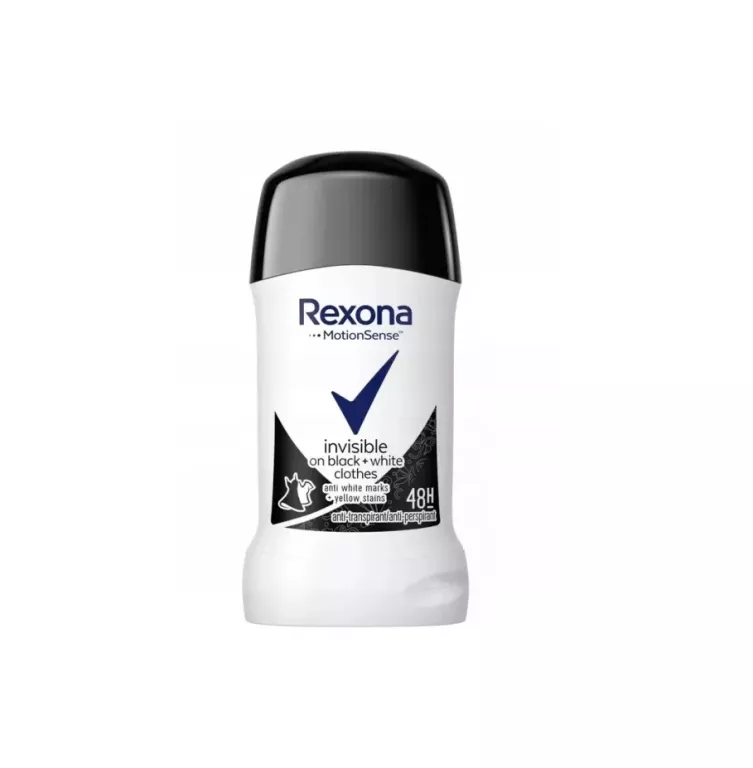 REXONA WOMEN ANTYPERSPIRANT DAMSKI W SZTYFCIE INVISIBLE BLACK&WHITE 50ML