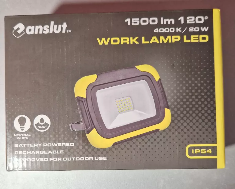 LAMPA ROBOCZA ANSLUT 1500LM