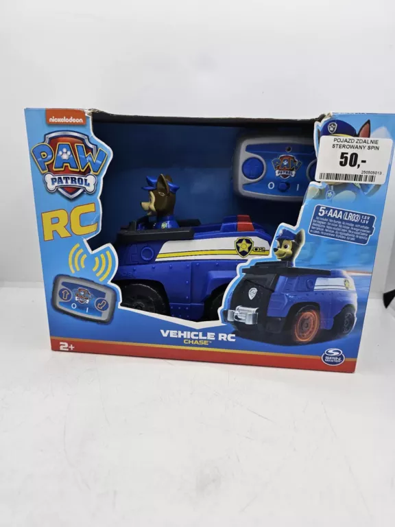 POJAZD ZDALNIE STEROWANY SPIN MASTER 6071186 PSI PATROL CHASE