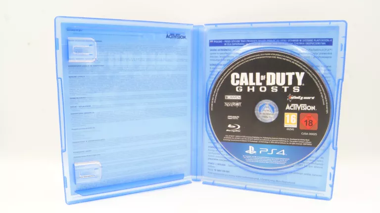 CALL OF DUTY: GHOST NA PLAYSTATION 4 PS4