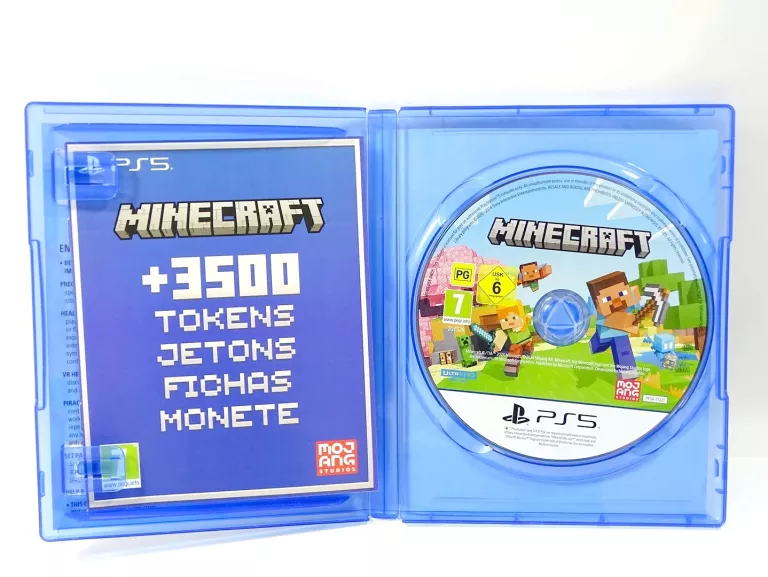 GRA PS5 MINECRAFT + PUDEŁKO