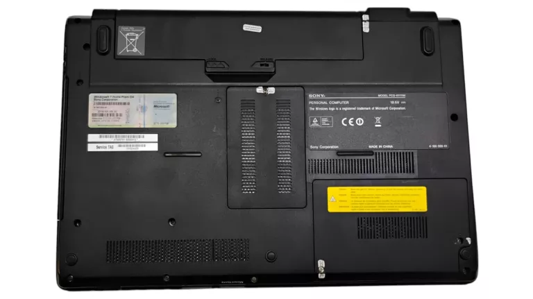 LAPTOP VAIO SONY PCG-6111M WINDOWS 10 INTEL CORE DUO 4 GB RAM 237 SSD