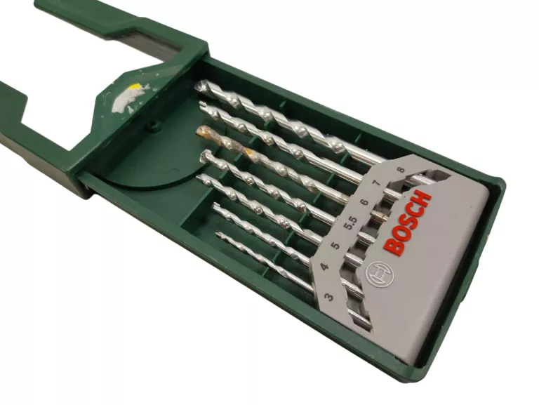 BOSCH ZESTAW WIERTEŁ DO BETONU 4-10MM 7SZT