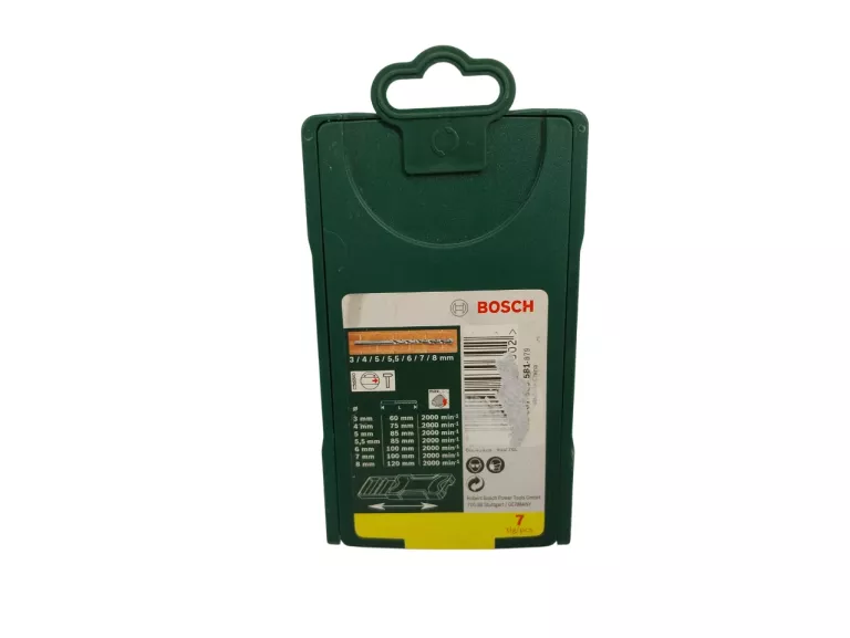 BOSCH ZESTAW WIERTEŁ DO BETONU 4-10MM 7SZT