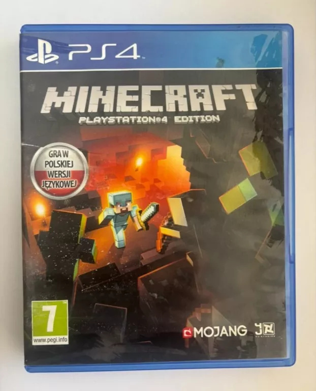GRA MINECRAFT PS4 PLAYSTATION EDITION