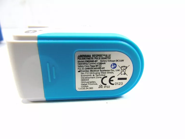 PULSOKSYMETR MEDYCZNY NOVAMA +BLUETOOTH +ETUI +BAT