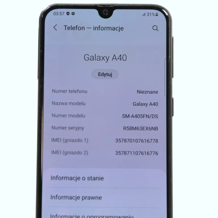 TELEFON SAMSUNG GALAXY A40 4/64 GB
