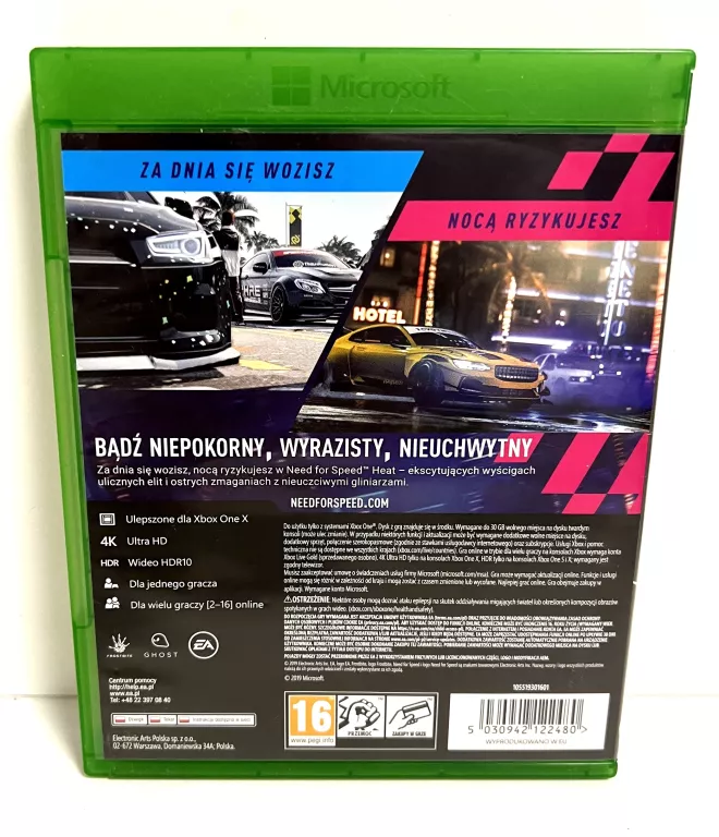 GRA NA XBOX ONE NFS HEAT