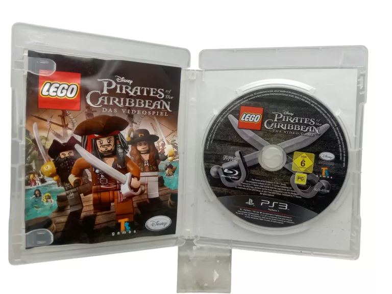 GRA NA PS3 LEGO PIRATES OF THE CARIBBEAN DAS VIDEOSPIEL
