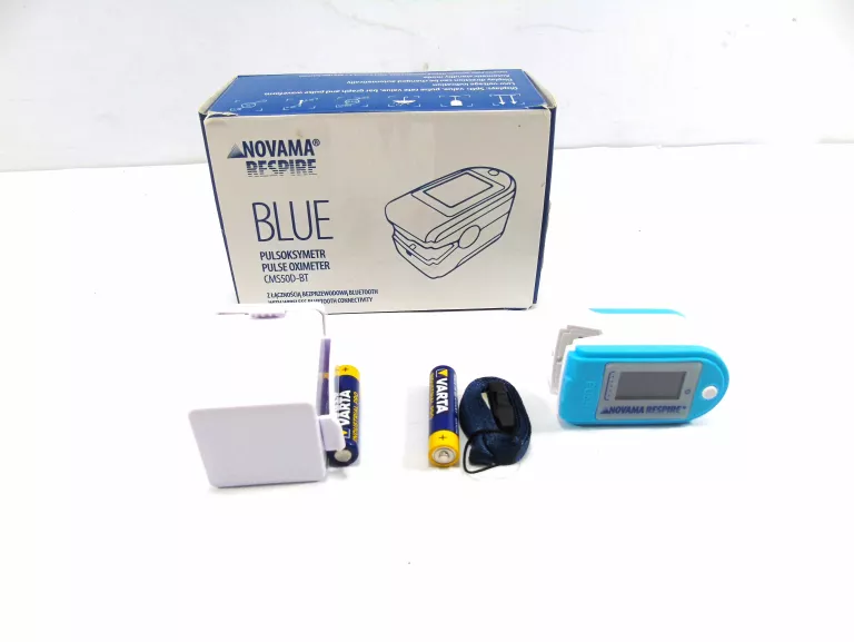 PULSOKSYMETR MEDYCZNY NOVAMA +BLUETOOTH +ETUI +BAT