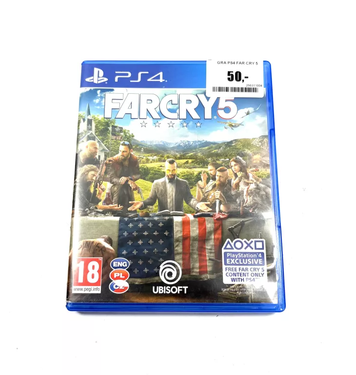 GRA PS4 FAR CRY 5