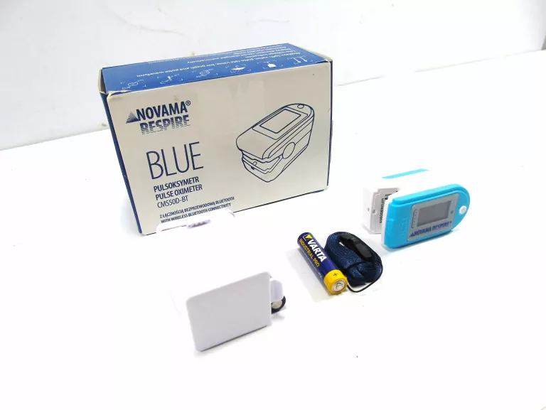 PULSOKSYMETR MEDYCZNY NOVAMA +BLUETOOTH +ETUI +BAT