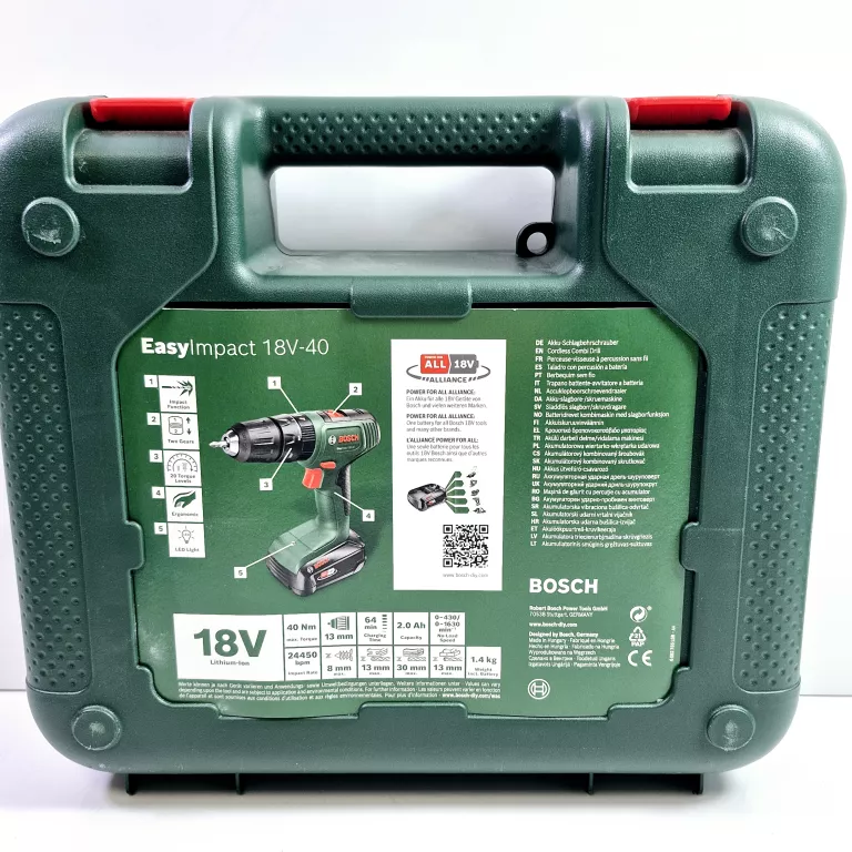 BOSCH EASY IMPACT 18V-40 WALIZKA