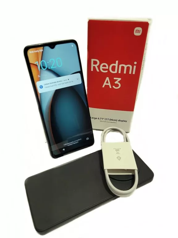 TELEFON XIAOMI REDMI A3 3 GB RAM/64 GB ZESTAW