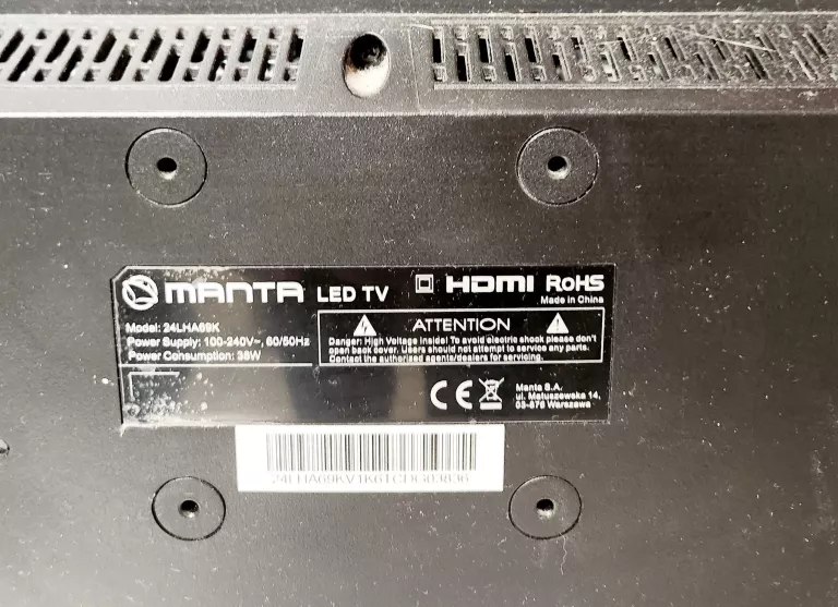 TELEWIZOR MANTA 24LHA69K