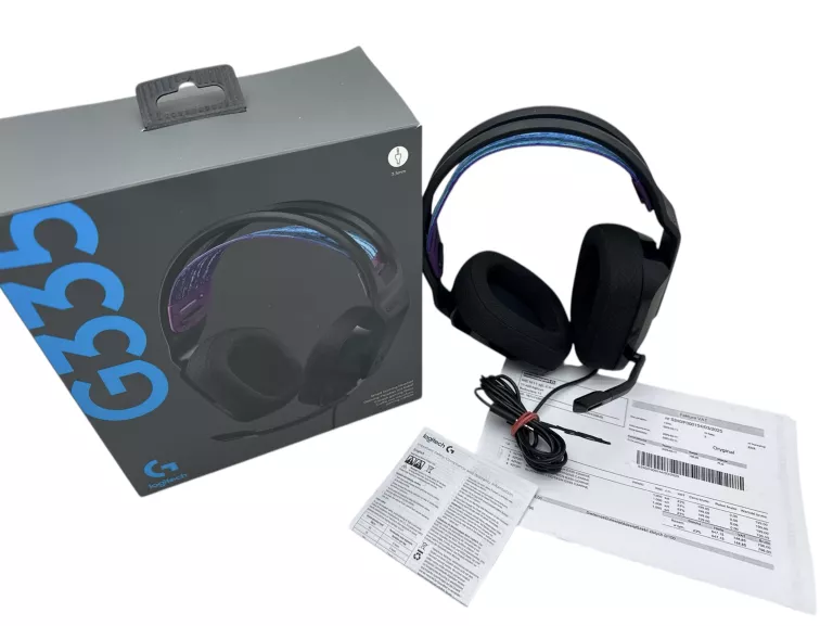 SŁUCHAWKI LOGITECH G335 KOMPLET + DZ 03.,25