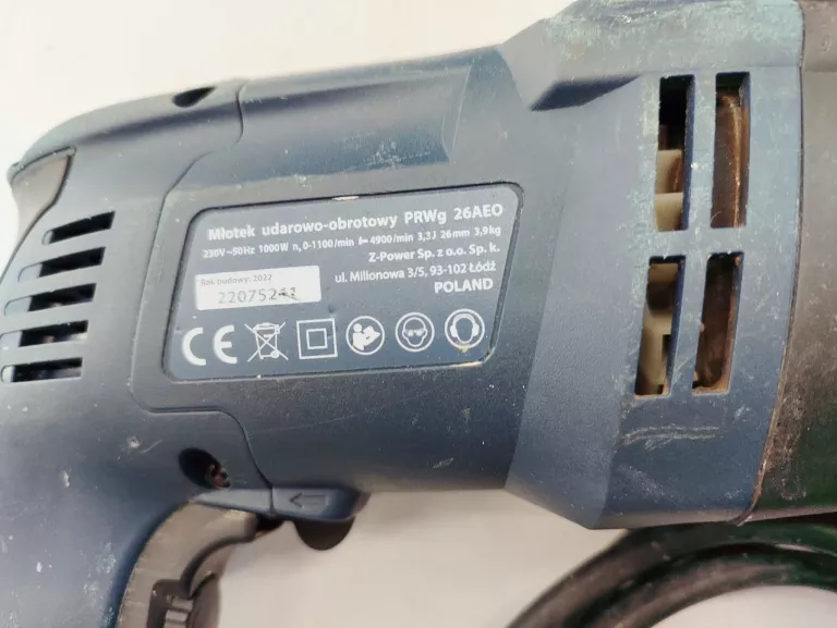 MŁOTOWIERTARKA UDAROWA CELMA PROFESSIONAL PRWG 26AEO