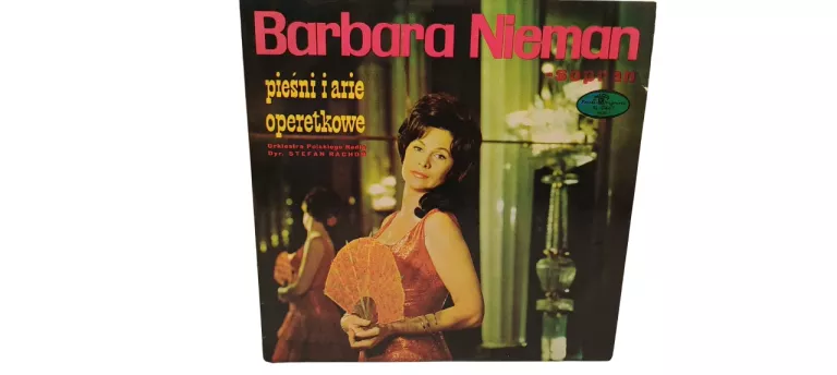 PŁYTA WINYLOWA PIEŚNI I ARIE OPERETKOWE - BARBARA NIEMAN