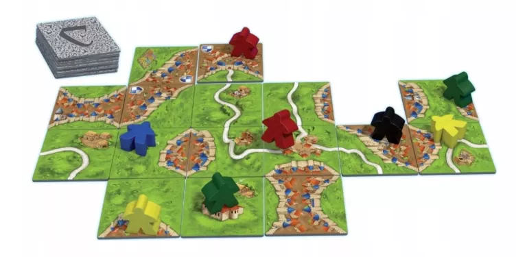CARCASSONE GRA PLANSZOWA STRATEGICZNA PODSTAWOWA