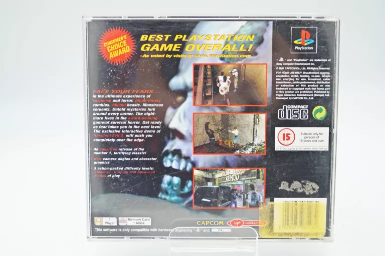 GRA PSX RESIDENT EVIL DIRECTOR CUT