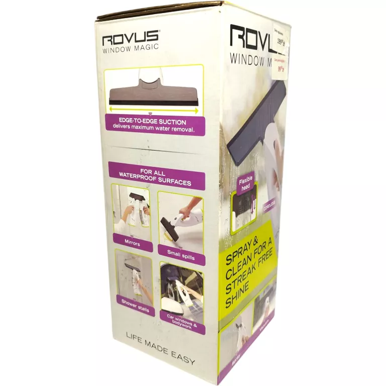 MYJKA ELEKTRYCZNA DO SZYB ROVUS WINDOWS MAGIC MJ005 ODKURZACZ