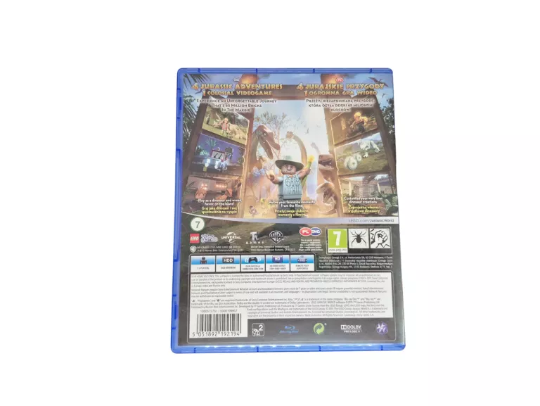 GRA PS4 LEGO JURASSIC WORLD