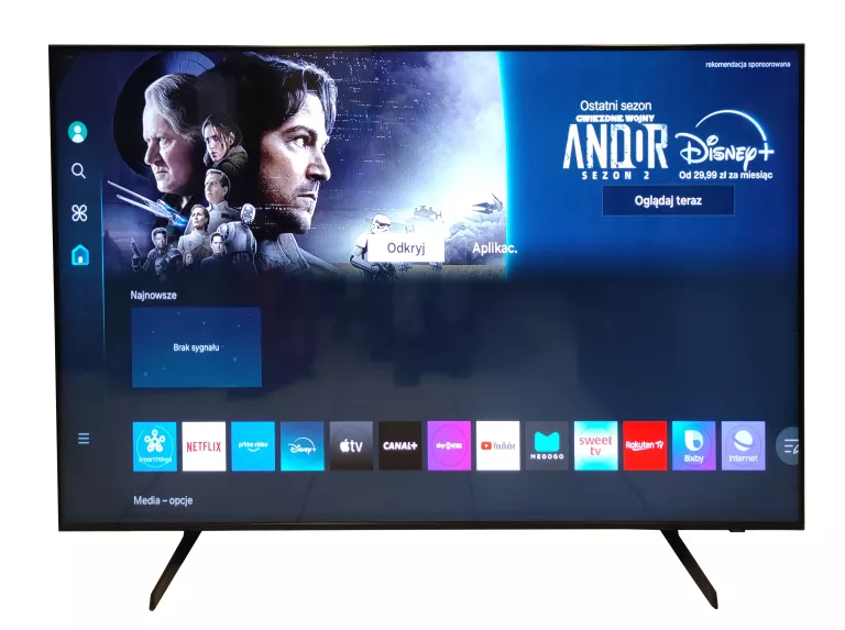 TELEWIZOR LED SAMSUNG UE65DU7192U 65'' 4K UHD TIZEN TV DVB-T2