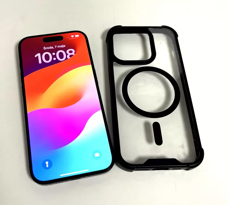 TELEFON IPHONE 15 PRO MTUV3PX/A 128GB KONDYCJA 100% NA CZĘŚCI