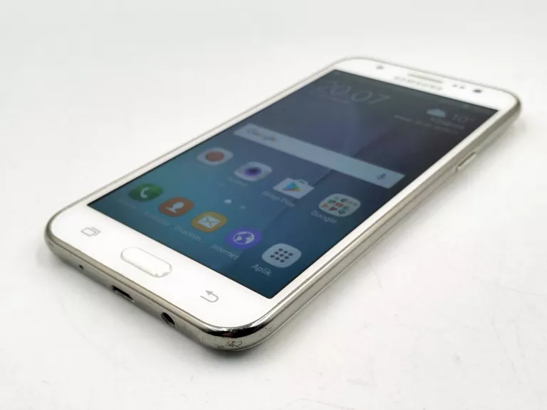 TELEFON SAMSUNG GALAXY J5 1 GB / 8 GB 4G (LTE) BIAŁY + ŁADOWARKA