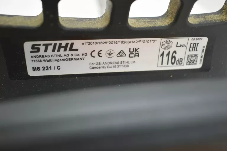 PIŁA SPALINOWA STIHL MS231C