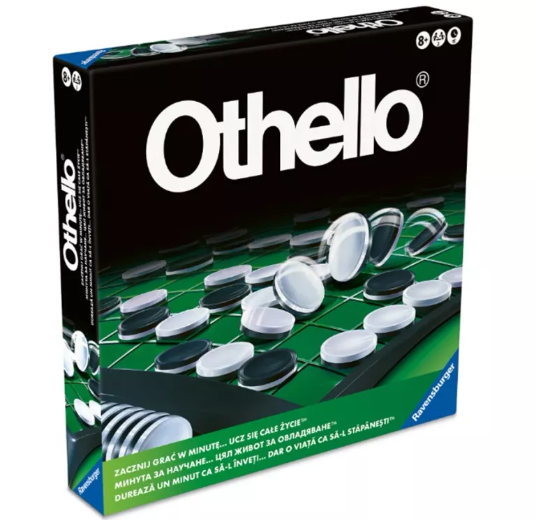 RAVENSBURGER OTHELLO CLASSIC GRA PLANSZOWA STRATEGICZNA 2 GRACZY 8+