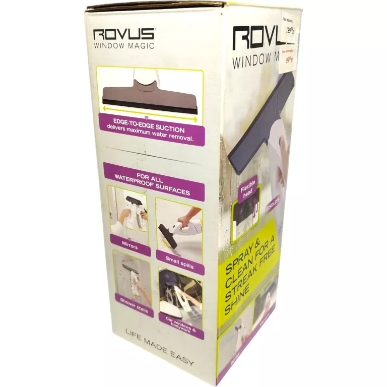 MYJKA ELEKTRYCZNA DO SZYB ROVUS WINDOWS MAGIC MJ005 ODKURZACZ