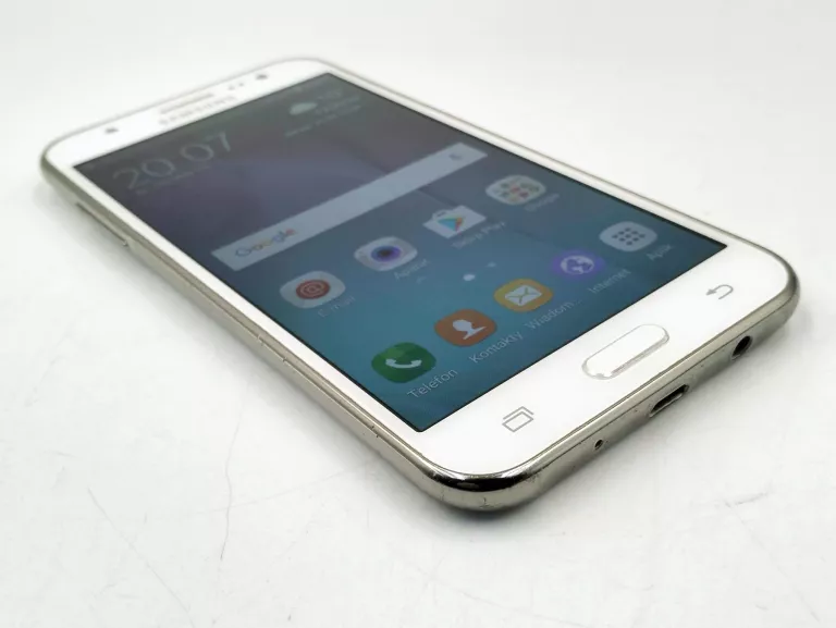 TELEFON SAMSUNG GALAXY J5 1 GB / 8 GB 4G (LTE) BIAŁY + ŁADOWARKA